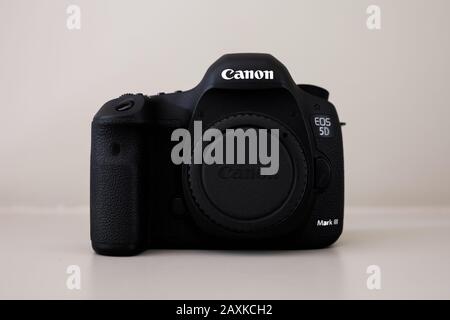 Canon 5D Mark III professionelles Kameragehäuse Stockfoto