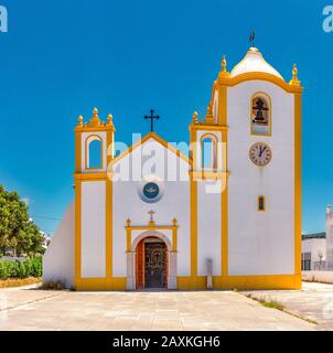 Igreja da Nossa Senhora da Luz, Luz, Portugal, Stockfoto