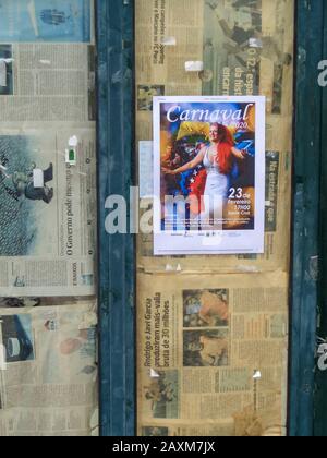 Sehenswürdigkeiten im Zentrum von Santa Cruz, Madeira, Portugal und der Europäischen Union Stockfoto