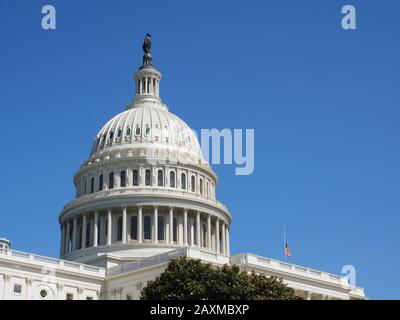 Kuppelkapitolgebäude. Stockfoto