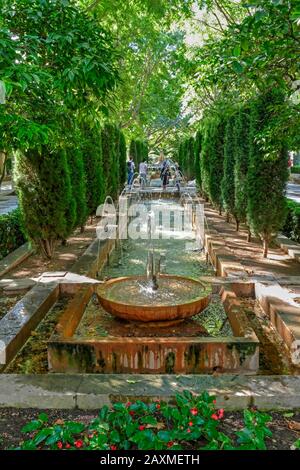 Park Hort Del Rei im Almudaina-Palast, Palma de Mallorca, Mallorca, Balearen, Spanien Stockfoto