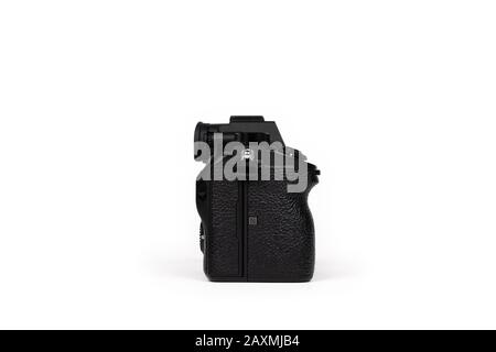 Bangkok, Thailand - 14. Juni 2019, Sony A9 (Alpha 9) Fullframe spiegellose Kamera war Thailand 2019, Bangkok, Thailand. Stockfoto