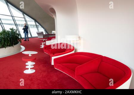 TWA Hotel am John F. Kennedy Airport in New York City, USA Stockfoto