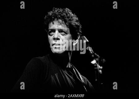 Mailand Italien 21/07/2000, Live-Konzert von Lou Reed im Idroscalo Park Stockfoto