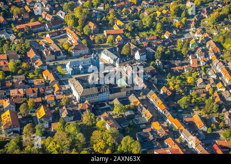 Luftbild, Übersicht Technische Universität Claußhal, Straße Adolph Roemer, Markkirche zum Heiligen Geist, in der Marktkirche Claustha Stockfoto