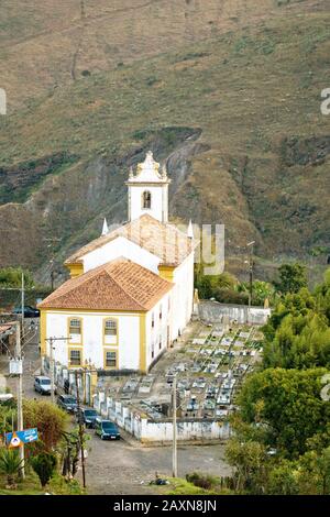 Igreja de Nossa Senhora das Mercês e Misericórdia 'de cima', Barroco, colônia, Colonial, Nossa Senhora das Mercês e Misericórdia 'de cima' Kirche, Our Stockfoto