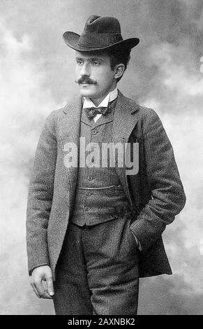 Arturo TOSCANINI (1860-1957) italienischer Dirigent um 1900 Stockfoto