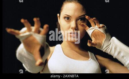 Cyborg 2 (alias Glass Shadow) 1993 Trimark Pictures Film mit Angelina Jolie Stockfoto