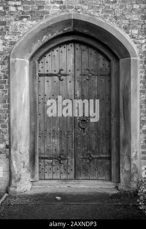 Bramall Hall Innen und Außen Stockfoto