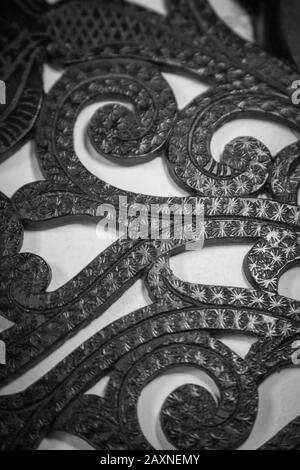 Bramall Hall Innen und Außen Stockfoto