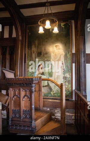 Bramall Hall Innen und Außen Stockfoto