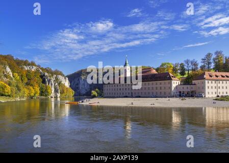 Kloster Weltenburg an der Donau, Niederbayern, Deutschland Stockfoto