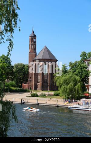 Brandenburg an der Havel, St.-John-Kirche Stockfoto