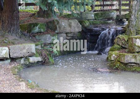 Japanischer Garten, Craigtoun Park, St Andrews, Fife Stockfoto