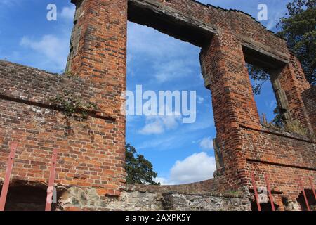 Zerstörte Gebäude Stockfoto