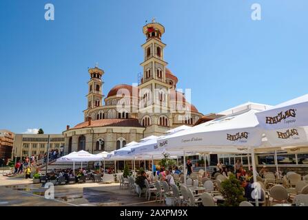 Orthodoxe Kathedrale der Auferstehung, Korca, Korça, Albanien Stockfoto