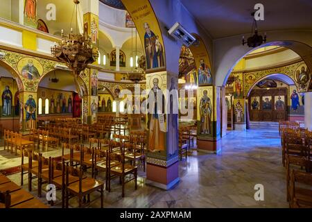 Orthodoxe Kathedrale der Auferstehung, Korca, Korça, Albanien Stockfoto