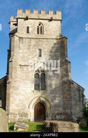 ST Cyr's Church Tower, Stonehouse, Gloucestershire, Großbritannien Stockfoto