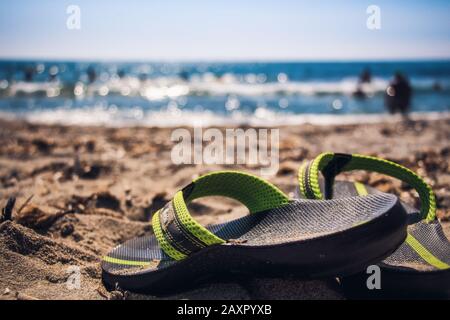 Erholsame Momente während eines Urlaubs in Sardinien Stockfoto