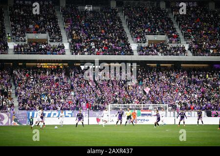 Kameoka, Kyoto, Japan. Februar 2020. Allgemeine Ansicht, 9. Februar 2020 - Fußball/Fußball: 2020 J.League Preseason Match zwischen Kyoto Sanga F.C. 2-3 Cerezo Osaka im Sanga Stadium von KYOCERA in Kameoka, Kyoto, Japan. Credit: SportsPressJP/AFLO/Alamy Live News Stockfoto