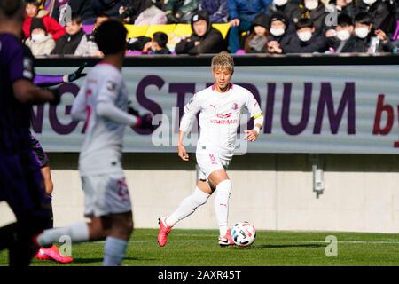 Kameoka, Kyoto, Japan. Februar 2020. Yoichiro Kakitani (Cerezo), 9. Februar 2020 - Fußball/Fußball: 2020 J.League Preseason Match zwischen Kyoto Sanga F.C. 2-3 Cerezo Osaka im Sanga Stadium von KYOCERA in Kameoka, Kyoto, Japan. Credit: SportsPressJP/AFLO/Alamy Live News Stockfoto