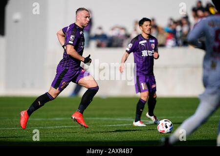 Kameoka, Kyoto, Japan. Februar 2020. Jordy Buijs (Sanga), 9. Februar 2020 - Fußball/Fußball: 2020 J.League Preseason Match zwischen Kyoto Sanga F.C. 2-3 Cerezo Osaka im Sanga Stadium von KYOCERA in Kameoka, Kyoto, Japan. Credit: SportsPressJP/AFLO/Alamy Live News Stockfoto