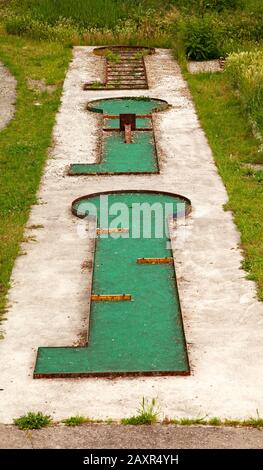 Minigolf, Golf, Belgrad, Serbien Stockfoto