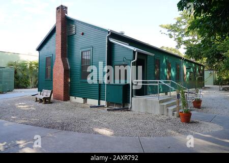 Fort MYERS, FL -30 JAN 2020 - Blick auf die Edison und Ford Winter Estates, ein historisches Museum in Fort Myers, Florida, USA. Stockfoto