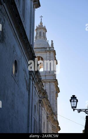 Kloster São Vicente de Fora in der Alfama von Lissabon, Lissabon, Portugal Stockfoto