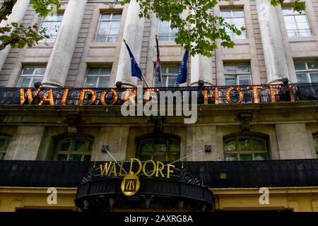 Das Waldorf Hilton, Aldwych, City of Westminster, London, England. Stockfoto
