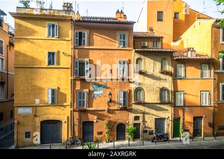 Fassade Rom, Latium, Italien Stockfoto