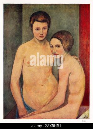 Bild vom FARBMAGAZIN september 1922 Stockfoto