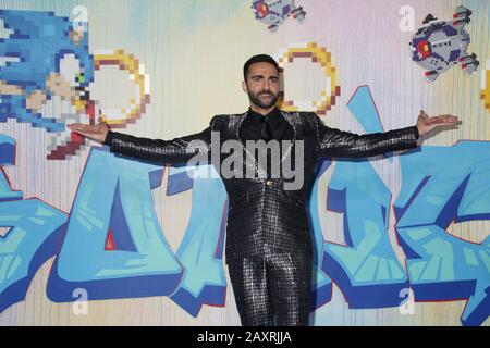 Los Angeles, Kalifornien, USA. Februar 2020. Lee Majdoub 12.02.2020 "Sonic The Hedgehog" Special Screening im Regency Village Theatre in Los Angeles, CA Photo von Izumi Hasegawa/HollywoodNewsWire.Co Credit: Hollywood News Wire Inc./Alamy Live News Stockfoto