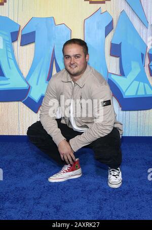 Los Angeles, Ca. Februar 2020. Artlord, am Sonic The Hedgehog Special Screening im Regency Village Theatre in Los Angeles, Kalifornien am 12. Februar 2020. Kredit: Faye Sadou/Media Punch/Alamy Live News Stockfoto