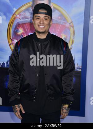 Los Angeles, USA. Februar 2020. LGND besucht am 12. Februar 2020 im Regency Village Theatre in Westwood, Kalifornien Credit: Tsuni/USA/Alamy Live News eine "Sonic The Hedgehog"-Sondervorführung Stockfoto