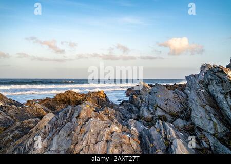 Culdaff Beach, Halbinsel Inishowen. County Donegal - Irland Stockfoto