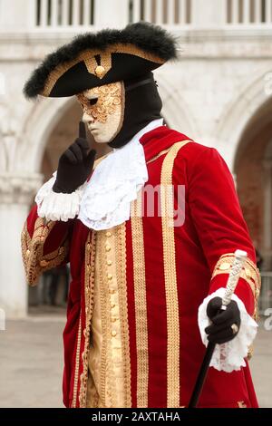 März 2017, Venedig, Italien. Venetianische Masken Stockfoto