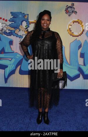 Los Angeles, USA. Februar 2020. Natasha Rothwell 02/12/2020 "Sonic The Hedgehog" Special Screening im Regency Village Theatre in Los Angeles, CA Credit: Cronos/Alamy Live News Stockfoto