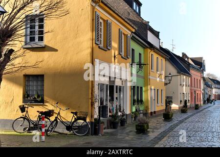 Krefelder Linn, Altstadt, NRW, Deutschland Stockfoto