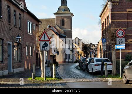 Krefelder Linn, Altstadt, NRW, Deutschland Stockfoto