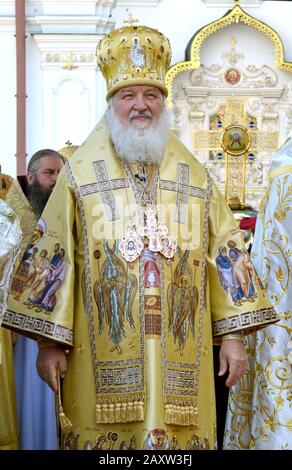 Kiew, Ukraine, Festliturgie zu Ehren der Taufe von Rus in Kiew Pechersk Lavra - 27. Juli 2013 -: Stockfoto
