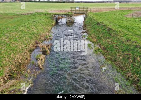 River Nar in Pentney, Norfolk Stockfoto