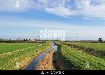 River Nar in Pentney, Norfolk Stockfoto