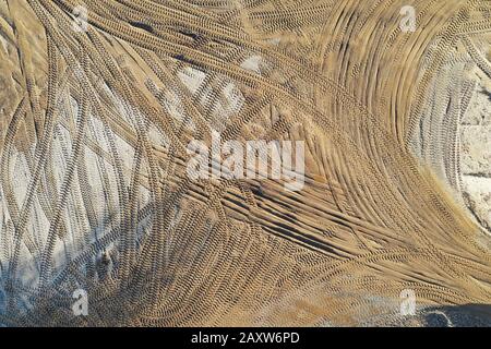 Nar Valley Sandgruben Pentney Stockfoto