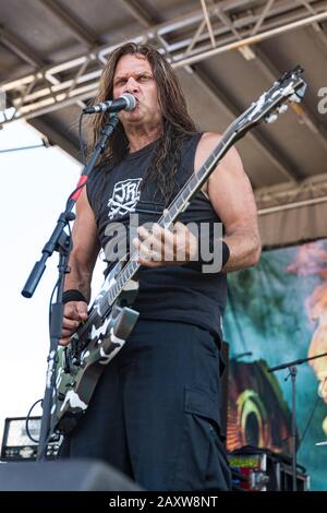 Juli 2015 in Bristol, VA - Jungle Rot auf dem Rockstar Energy Drink Mayhem Music Festival Stockfoto