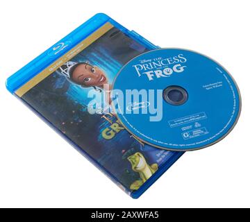 The Princess and the Frog Film auf DVD Stockfoto