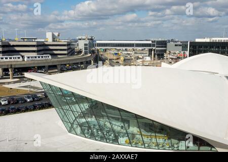 TWA Hotel am John F. Kennedy Airport in New York City, USA Stockfoto