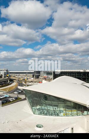 TWA Hotel am John F. Kennedy Airport in New York City, USA Stockfoto