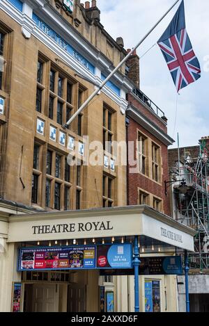 Windsor, Großbritannien - 10. Februar 2020: Das Theatre Royal in der Stadt Windsor Stockfoto