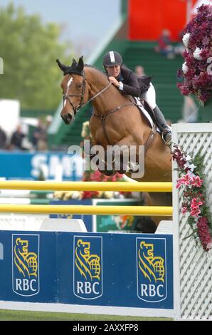 The National, Spruce Meadows Juni 2004, RBC Capital Investments Cup Stockfoto